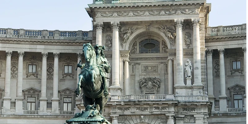 Hofburg courtyard and dome