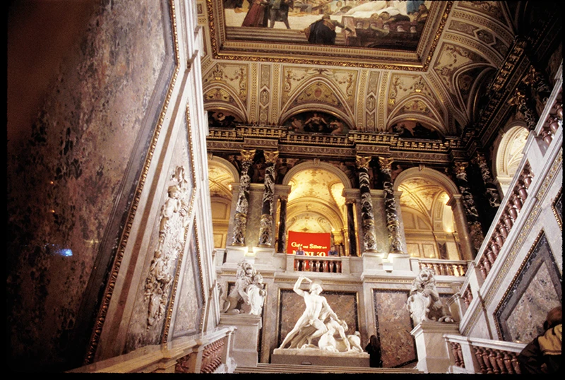 Kunsthistorisches Museum main staircase and rotunda
