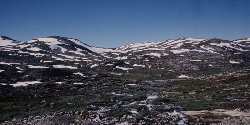 Flam railway platform