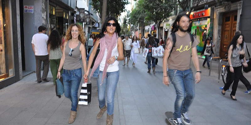 Walking is ideal for exploring the central historic district