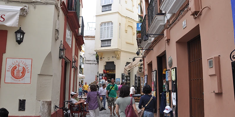 Santa Cruz courtyard