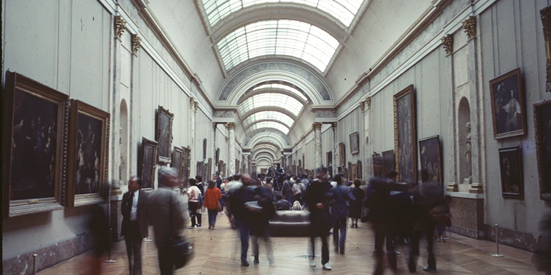 The Grand Gallery of the Louvre, Paris
