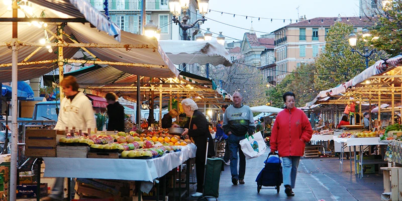 Cours Saleya market, Nice