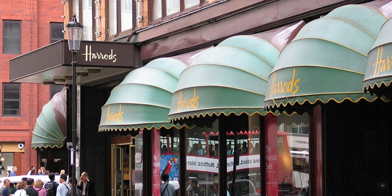 Harrods front windows